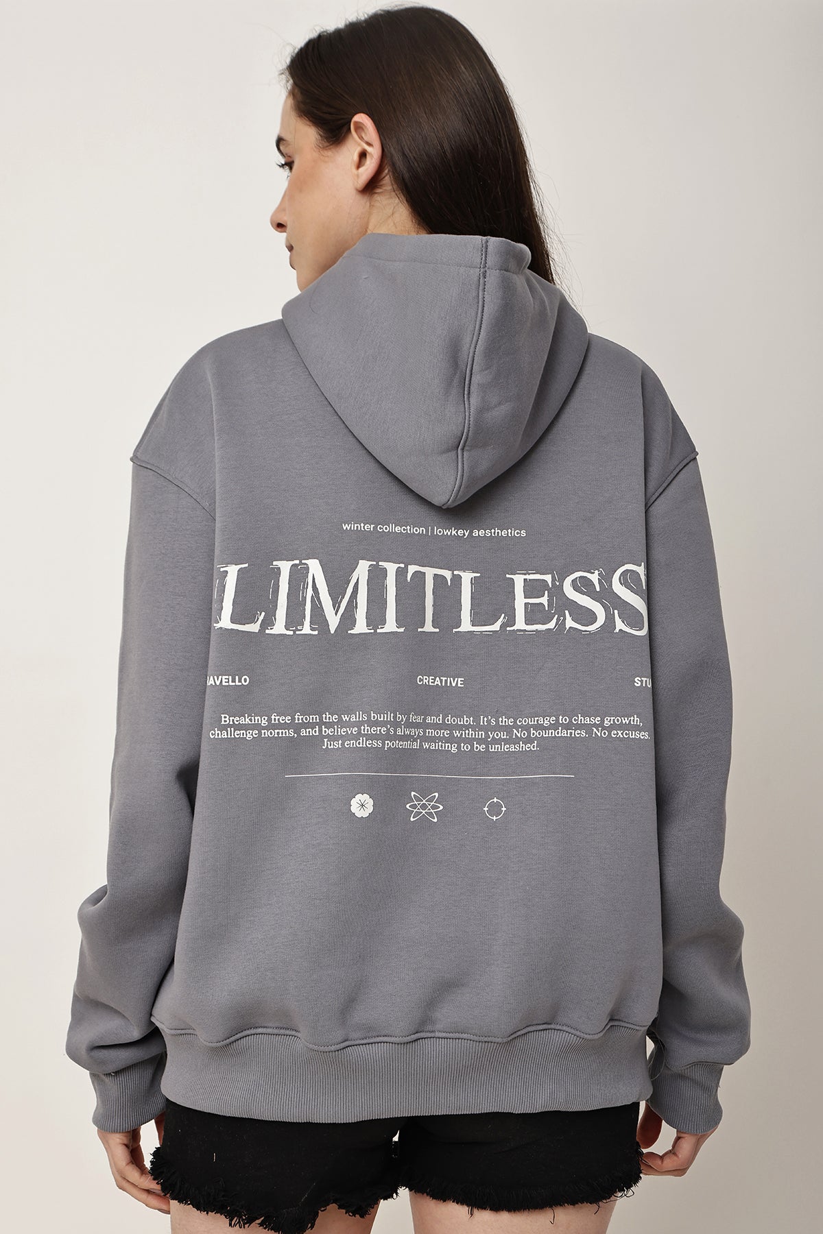 LIMITLESS Oversized WOMENS Hoodie