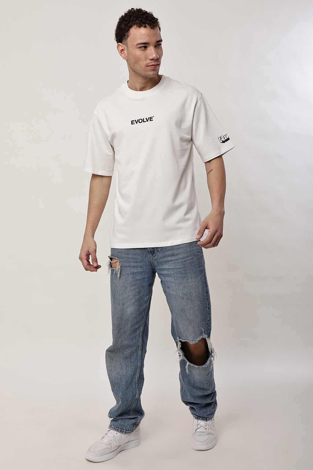 EVOLVE Oversized MENS T-Shirt - GRAVELLO