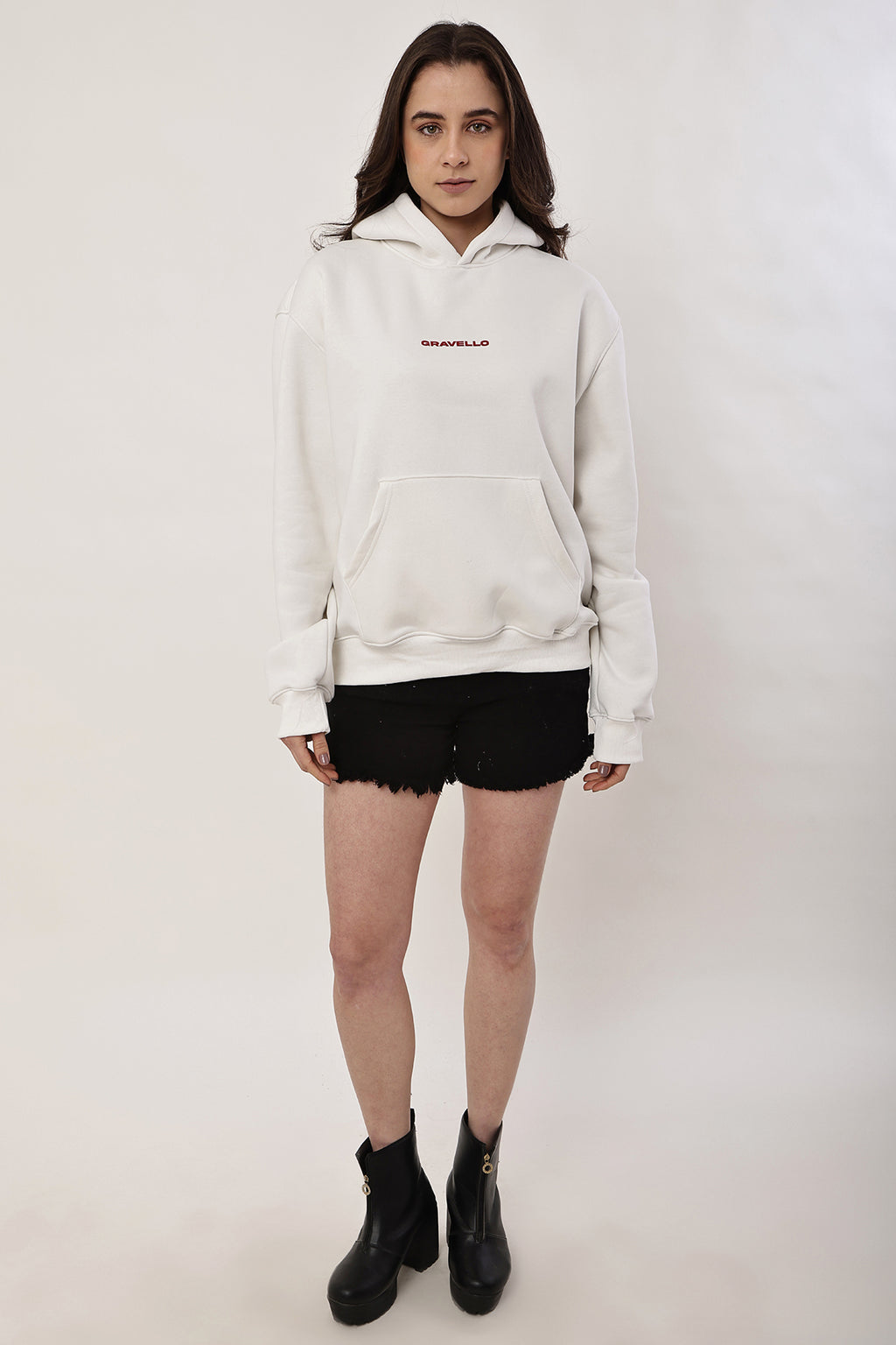 LOYAL CLUB Oversized WOMENS Hoodie - GRAVELLO