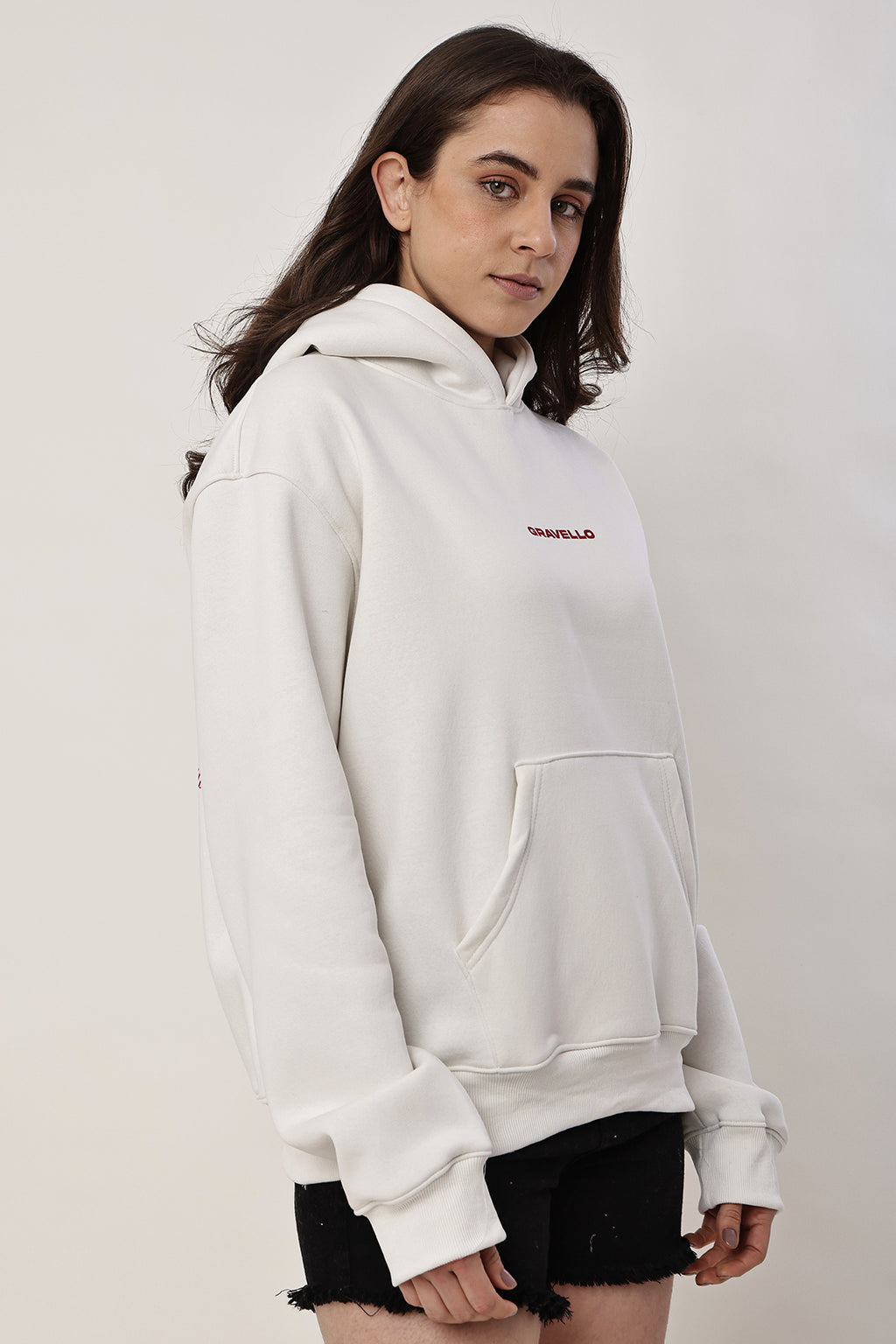 LOYAL CLUB Oversized WOMENS Hoodie - GRAVELLO