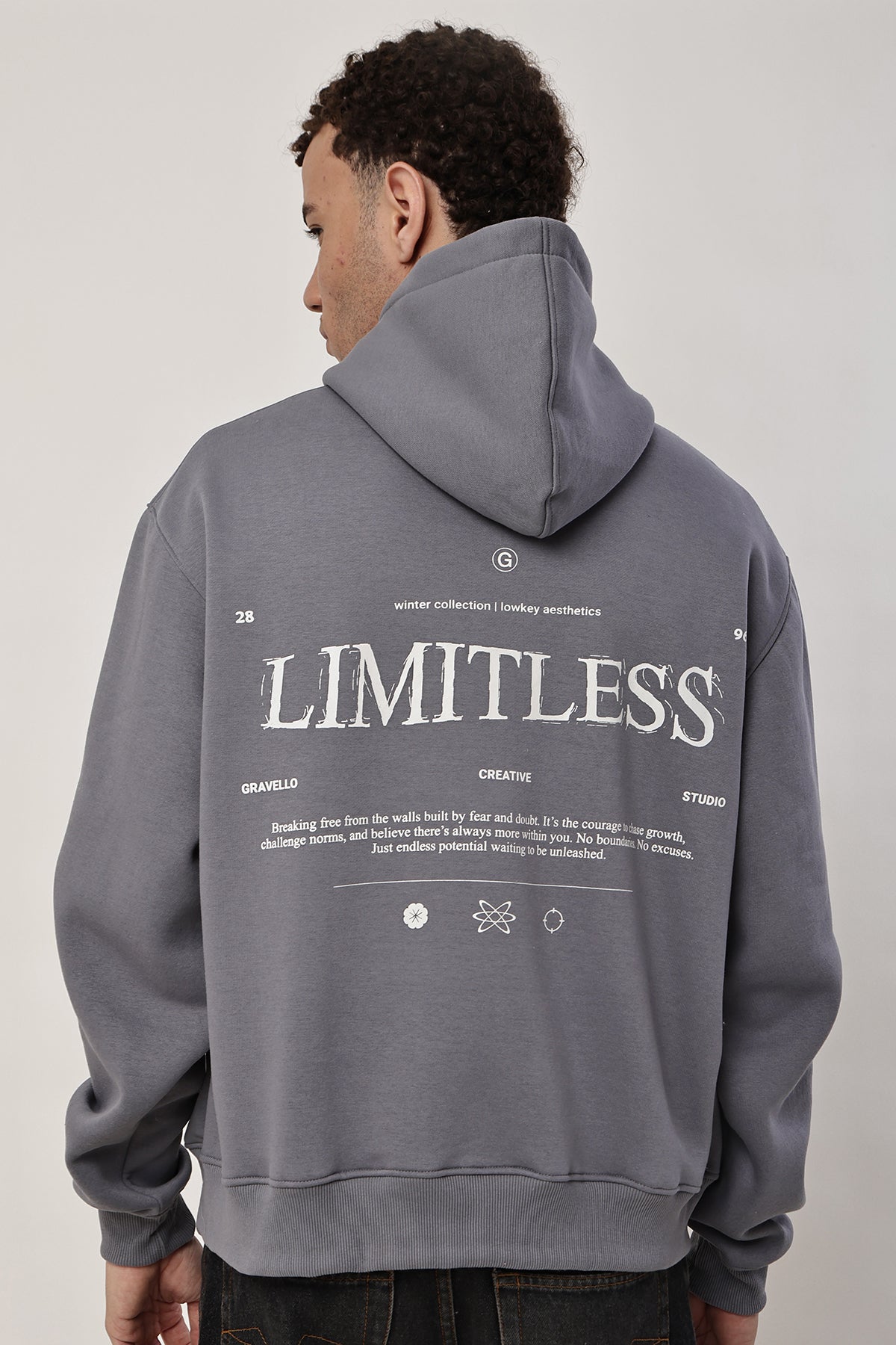 LIMITLESS Oversized MENS Hoodie
