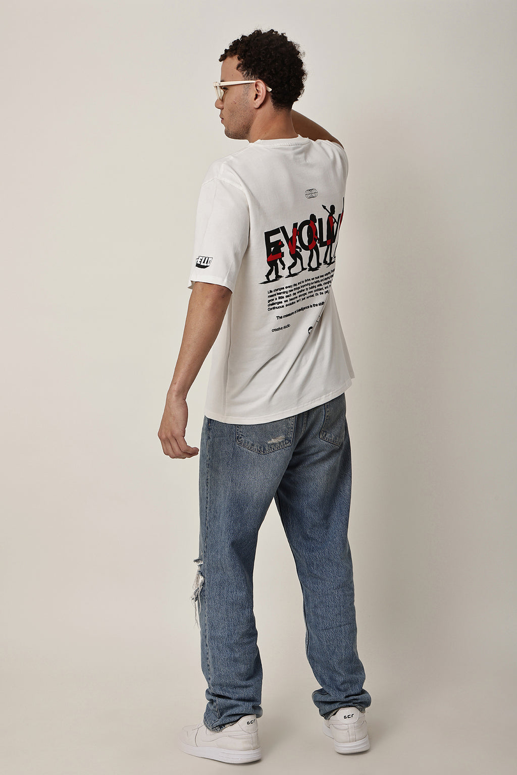 EVOLVE Oversized MENS T-Shirt - GRAVELLO