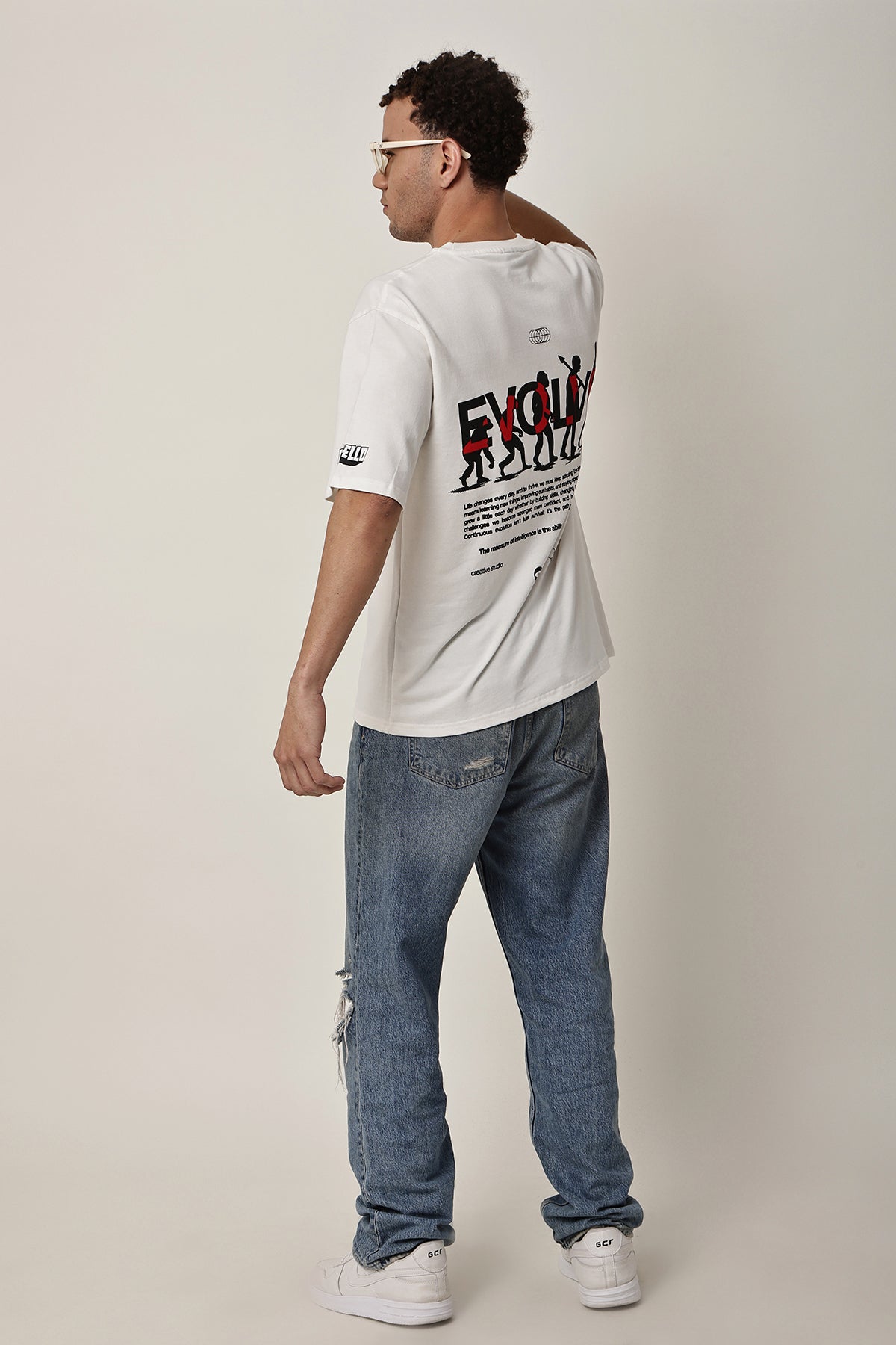 EVOLVE Oversized MENS T-Shirt - GRAVELLO