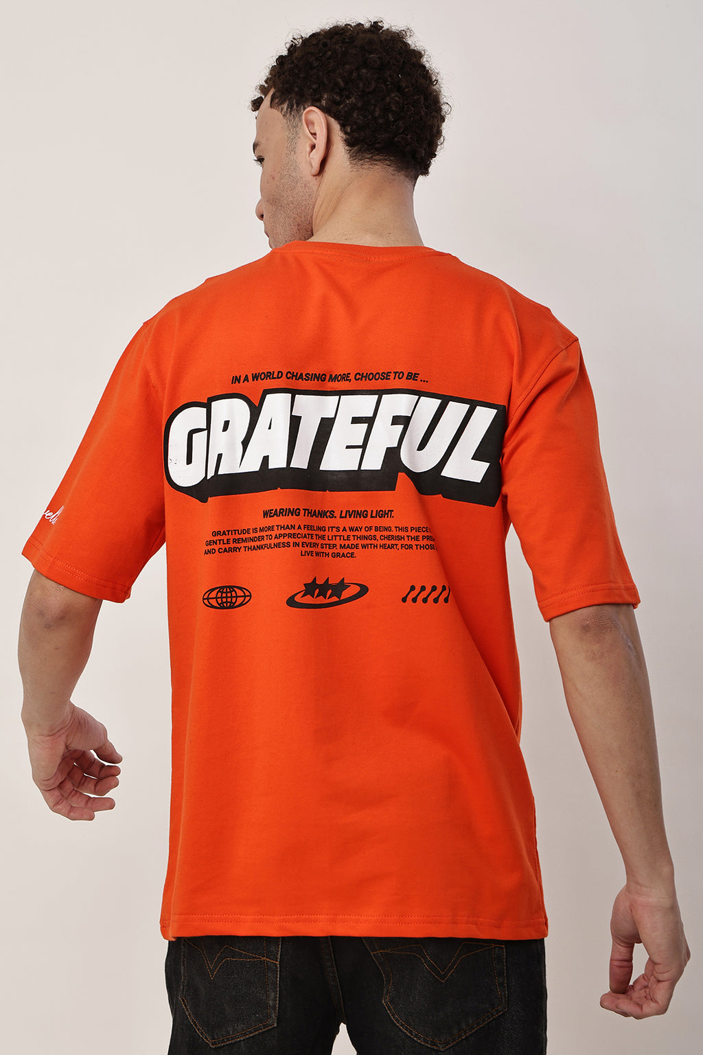 GRATEFUL Oversized MENS T-Shirt