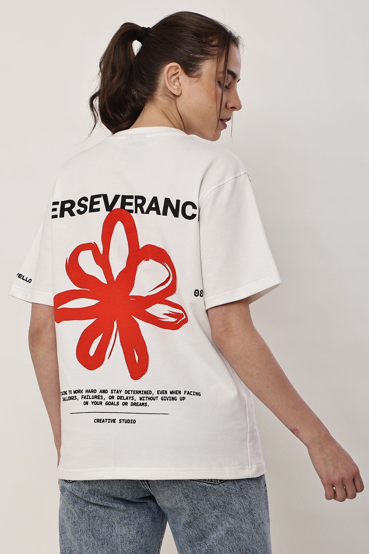 PERSEVERANCE Oversized WOMENS T-Shirt