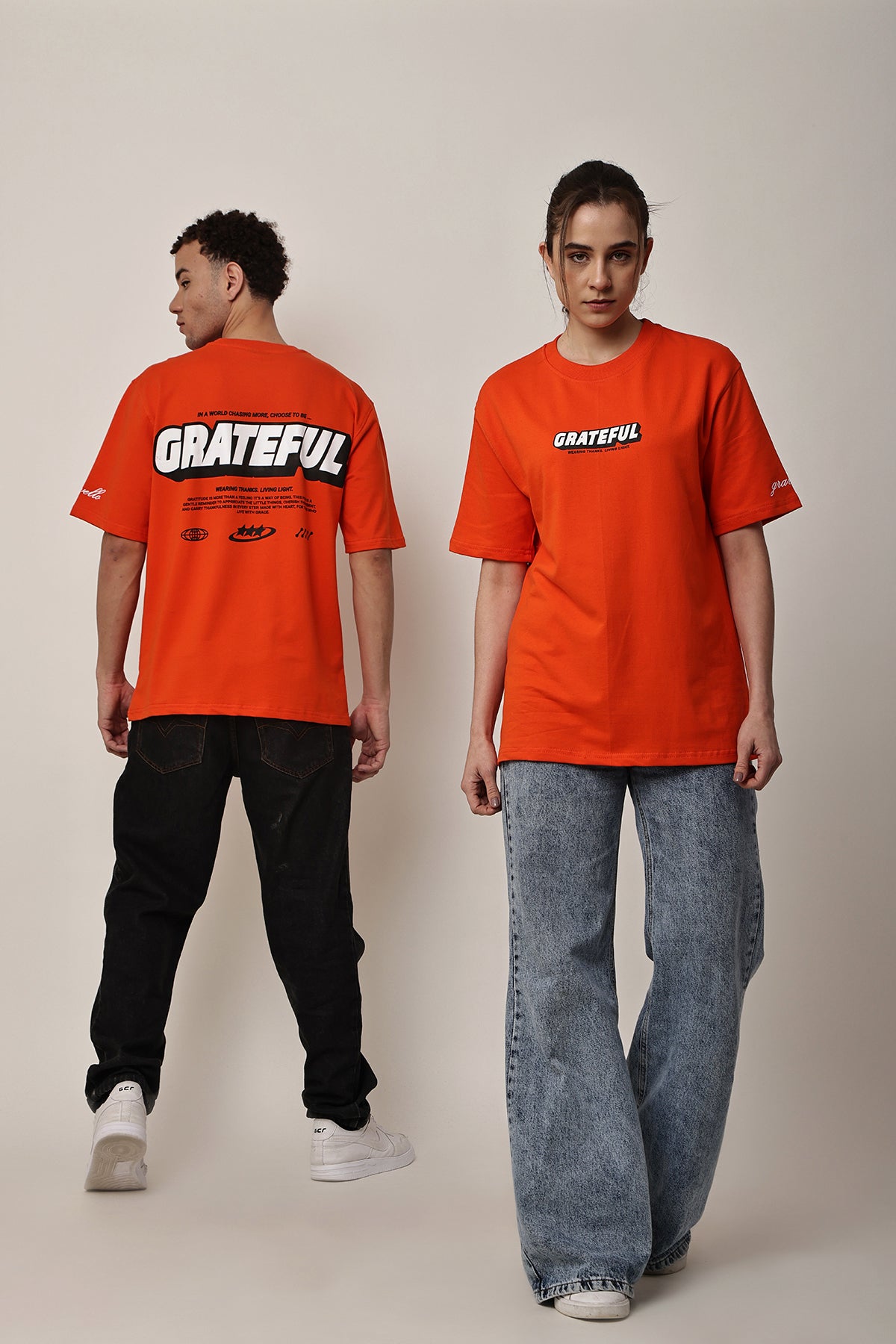GRATEFUL Oversized T-Shirt
