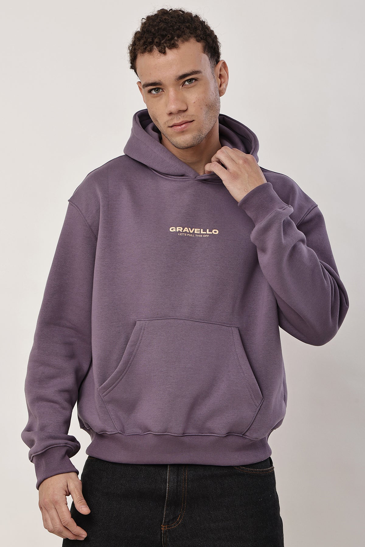 NO MATTER WHAT Oversized MENS Hoodie