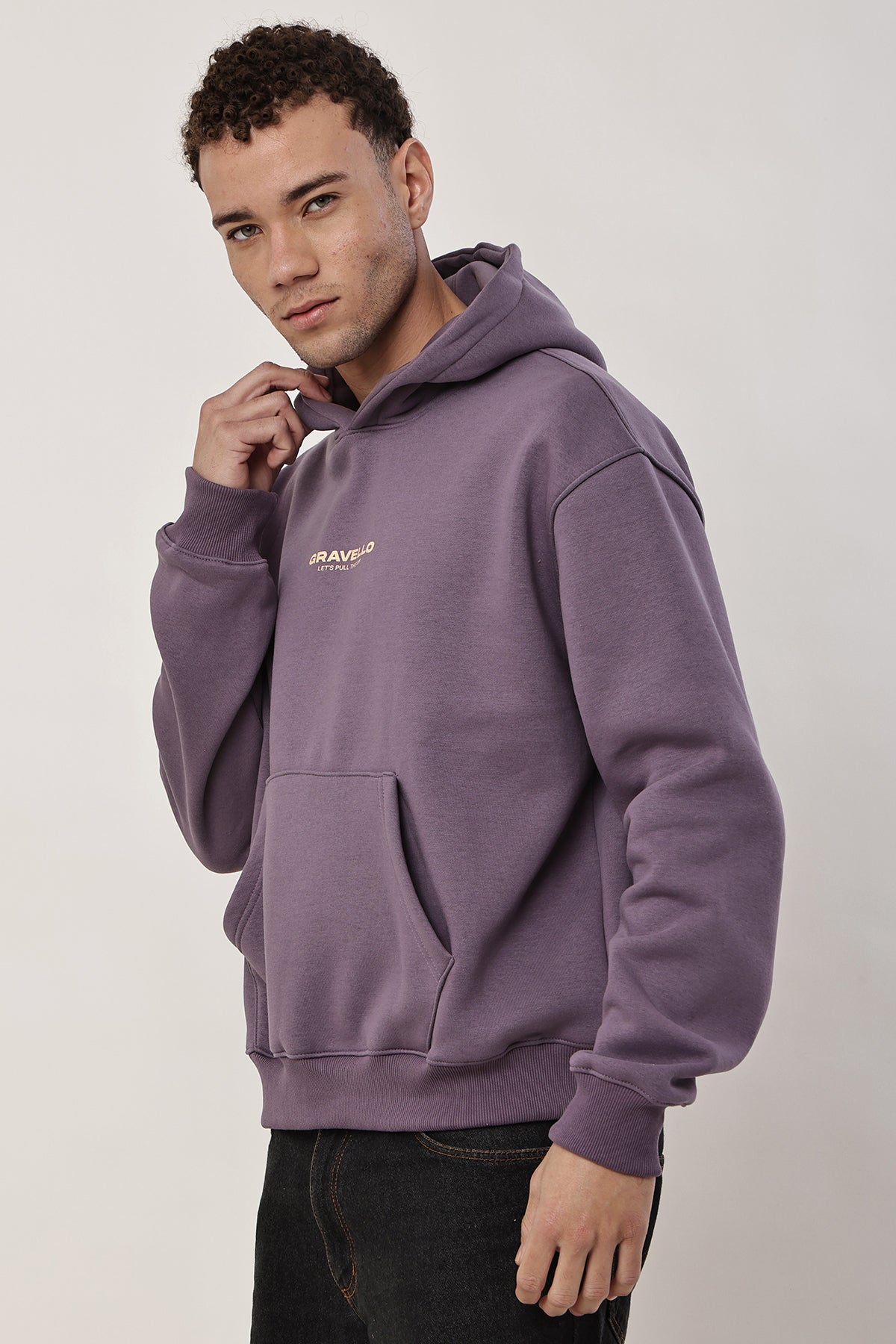 NO MATTER WHAT Oversized MENS Hoodie