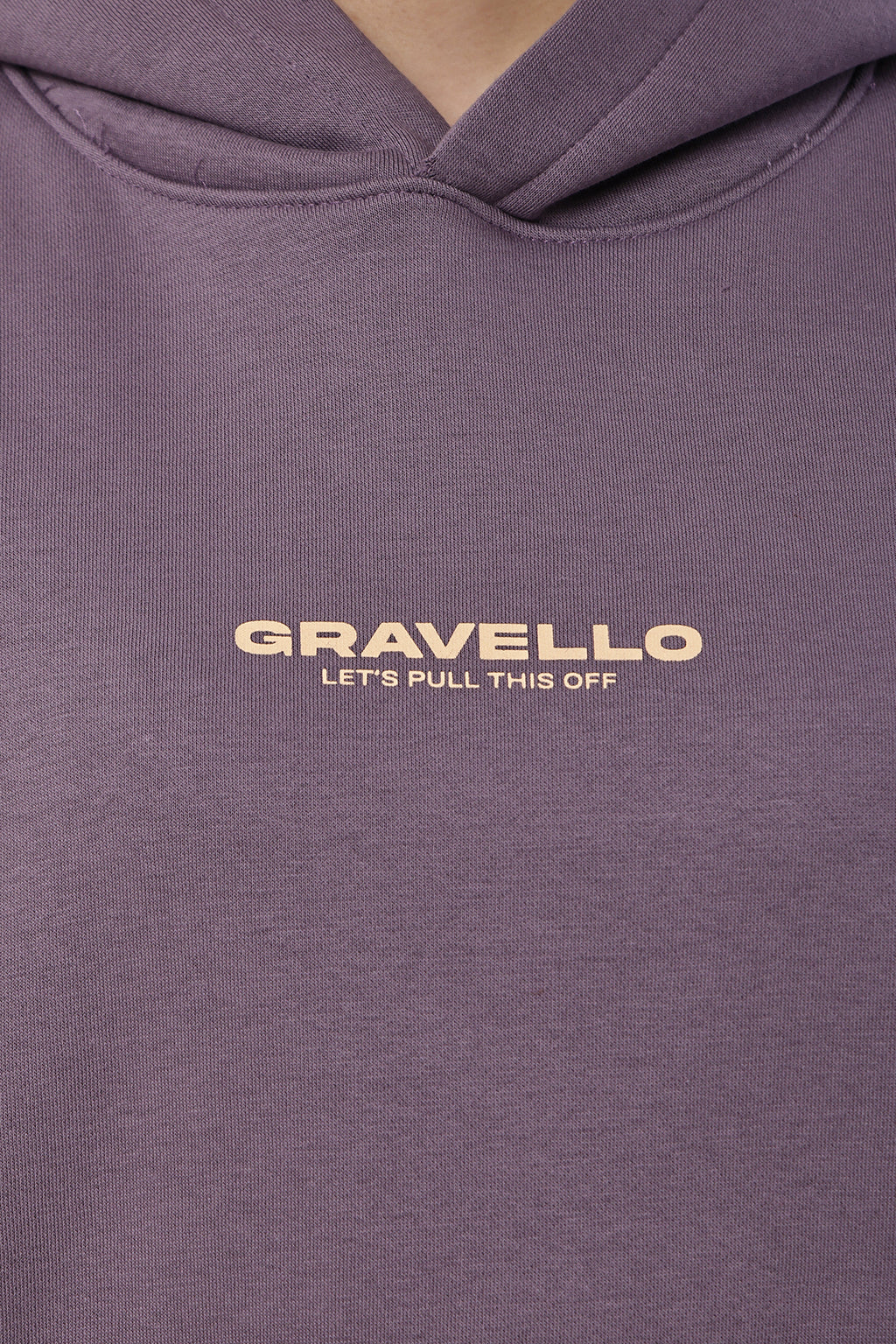 NO MATTER WHAT Oversized WOMENS Hoodie - GRAVELLO