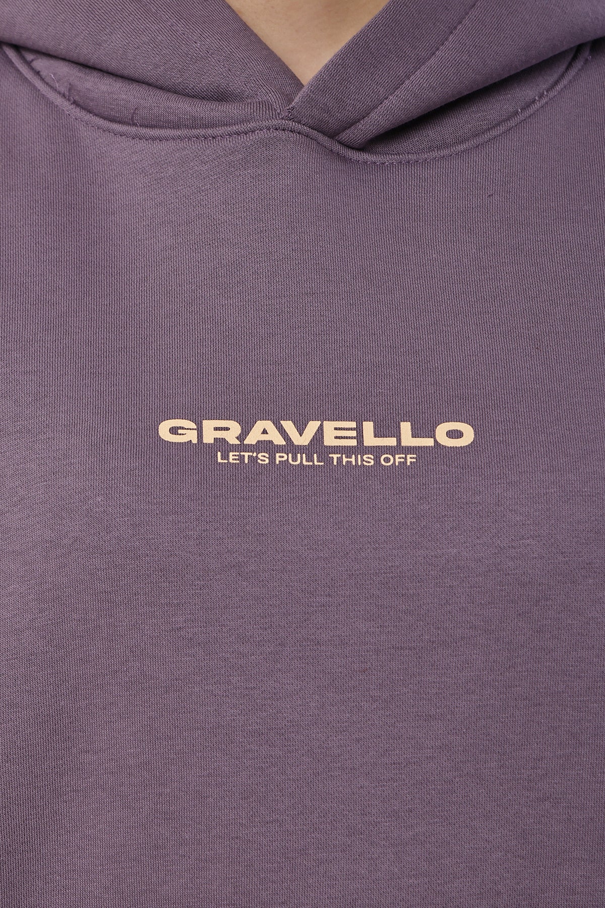 NO MATTER WHAT Oversized WOMENS Hoodie - GRAVELLO