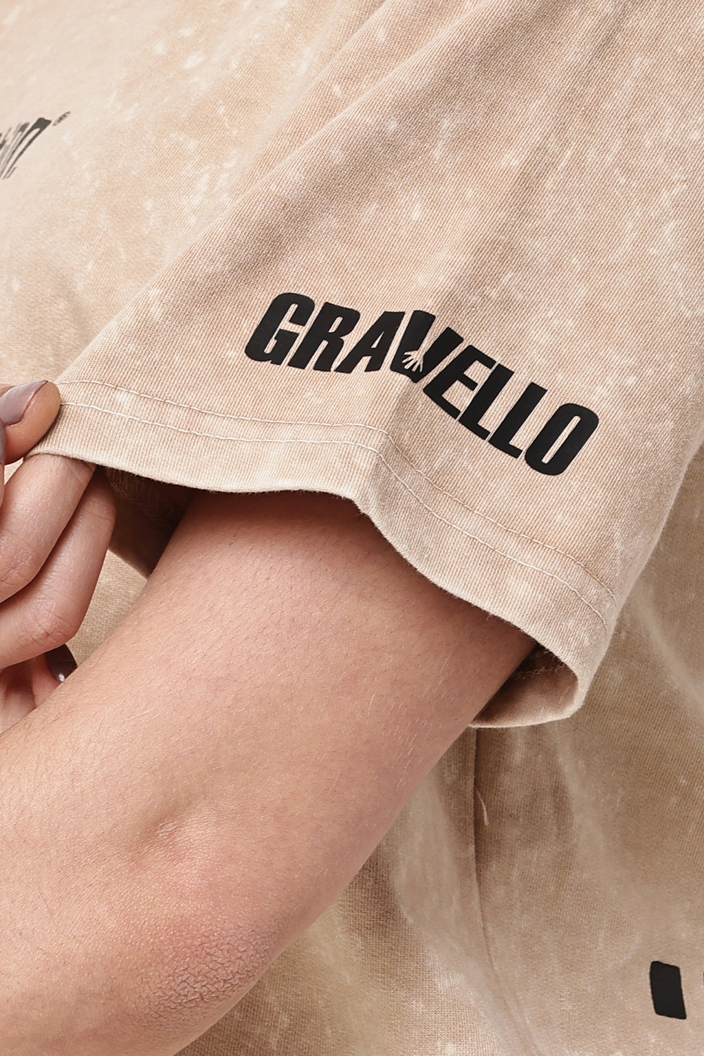 INSPIRATION Washed Oversized T-Shirt