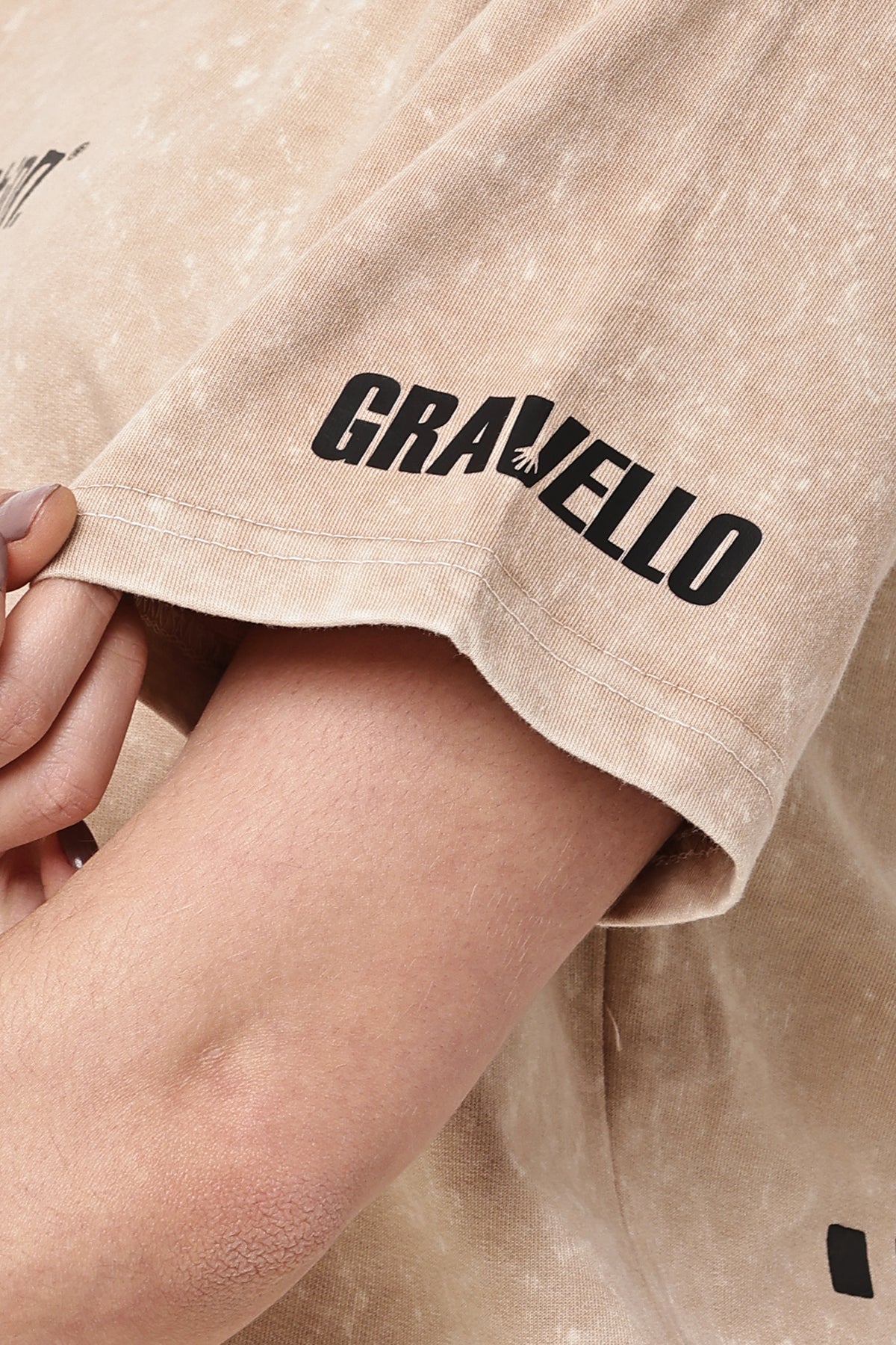 INSPIRATION Washed Oversized T-Shirt