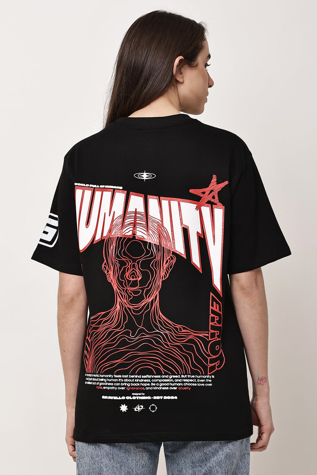 HUMANITY Oversized T-Shirt
