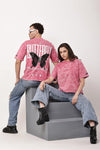 BUTTERFLY Washed Oversized T-Shirt