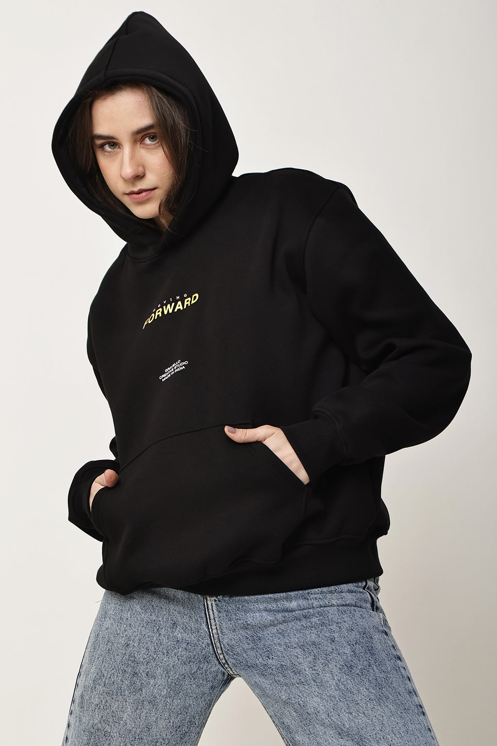 MOVING FORWARD Oversized Hoodie