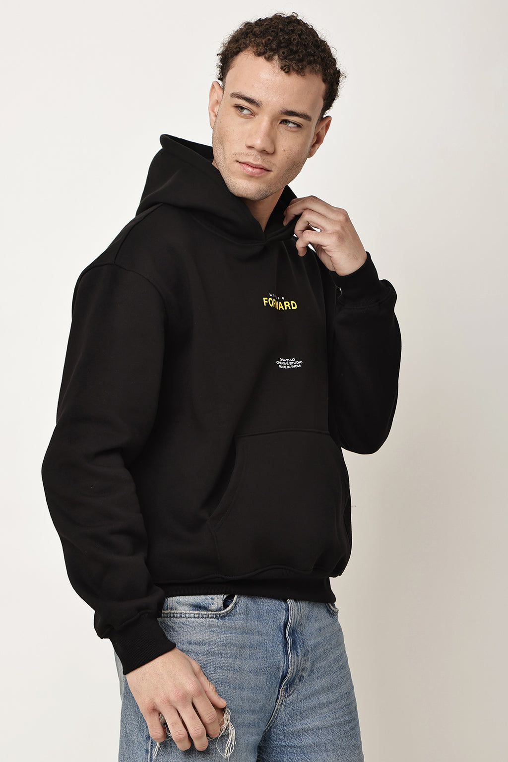 MOVING FORWARD Oversized MENS Hoodie
