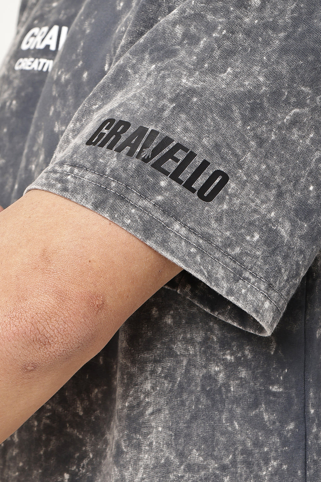 BE KIND Stone Washed MENS Oversized T-Shirt